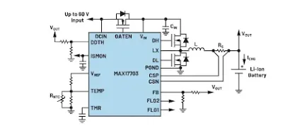 Advanced high-voltage lithium-ion charger circuit