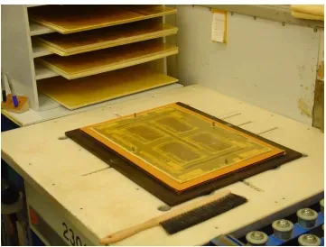 Laminating layers during multilayer PCB fabrication