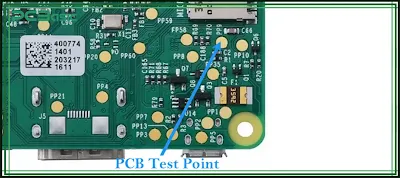 PCB design showing accessible test points for quality checks