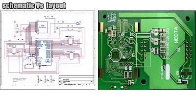 PCB Schematic vs. PCB Layout