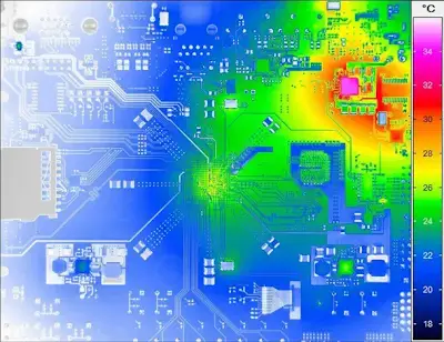 Infrared Thermography of PCB