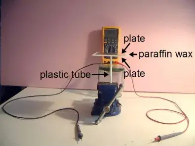 Dielectric Constant Testing Setup