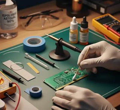 Essential Tools and Materials for Hobbyist Gold Finger Repair