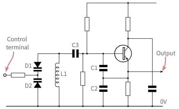 Varactor Diode Drive in Typical VCO Circuits