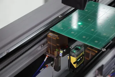 Flex PCB Laser Depaneling