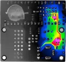 Thermal Imaging of PCB Traces