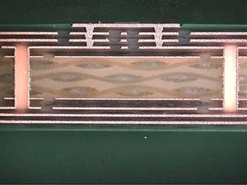 Cross-Section of Delaminated PCB