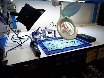 Home SMT Soldering Workspace