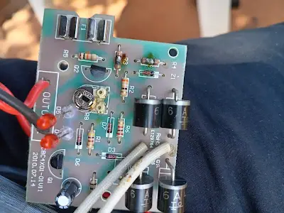 Short Circuit on Battery Charger PCB