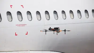 Drones, AI, and Cloud Cut Aircraft Inspection Time