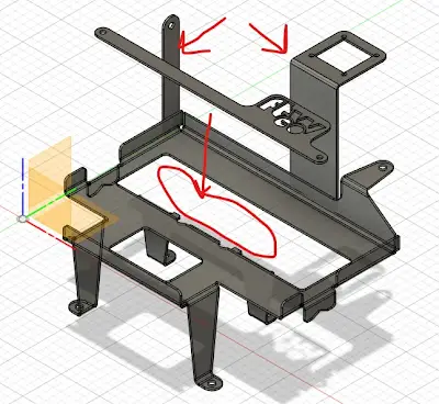 Flat pattern layout showing laser cut nest on sheet metal