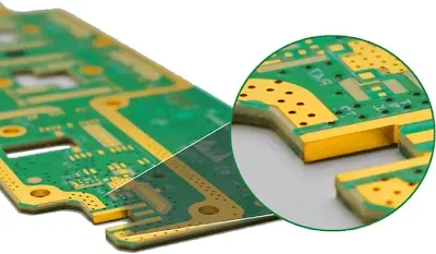 PCB Edge Plating Cross-Section