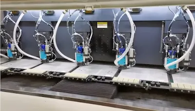 Aluminum PCB Drilling Operation