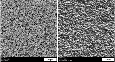 Low-Profile Copper Foil Micrograph