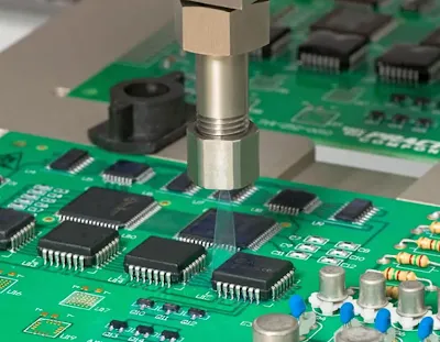 Selective Spray Conformal Coating Booth