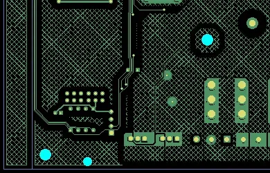 Illustration of balanced copper layers in a multilayer PCB