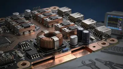 Power Supply PCB with Metal Core