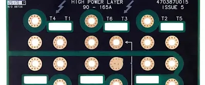 High Current Via Array
