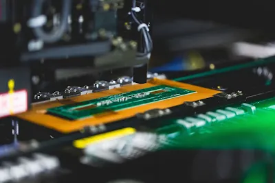 High-Frequency PCB Under Test