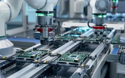Automated SMT Assembly Line Overview