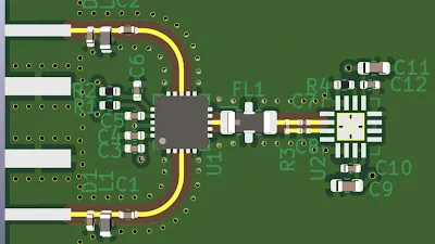 RF PCB Routing Layout