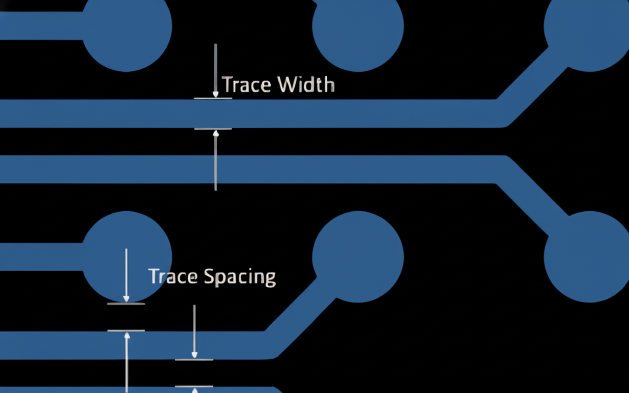 Defining Trace-to-Pad Distance