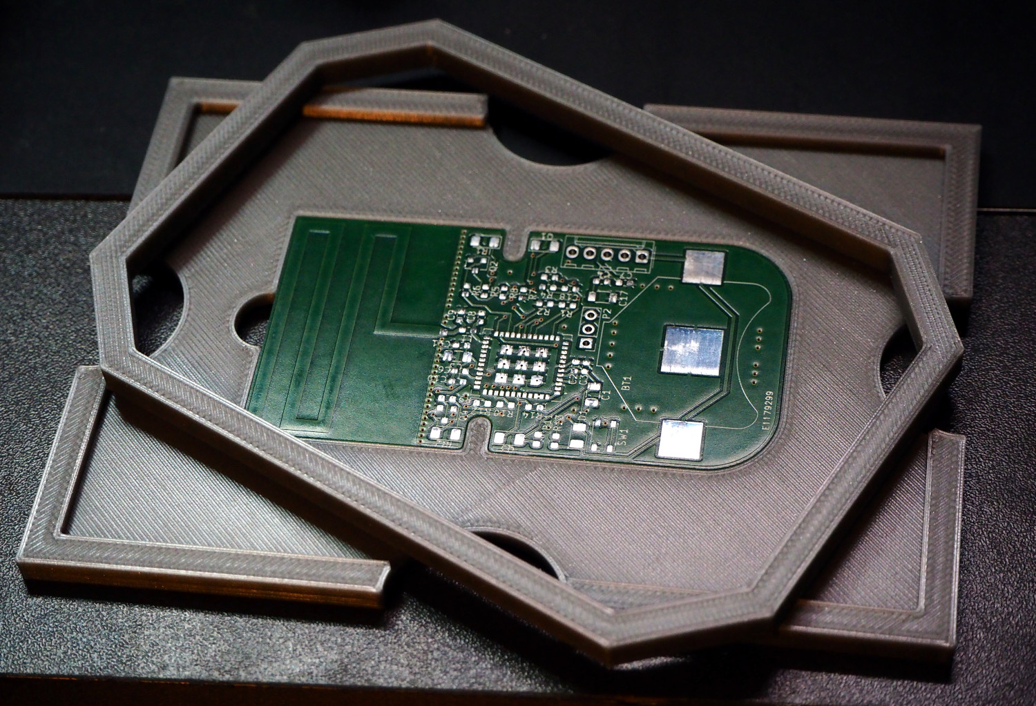 shiny and smooth soldering