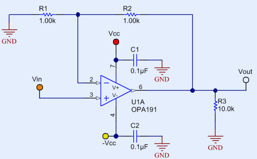 Op-Amp PCB Layout