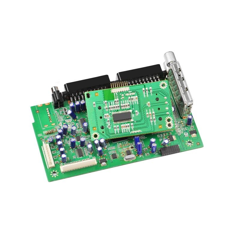 A PCB designed for 5G base station with high-frequency components