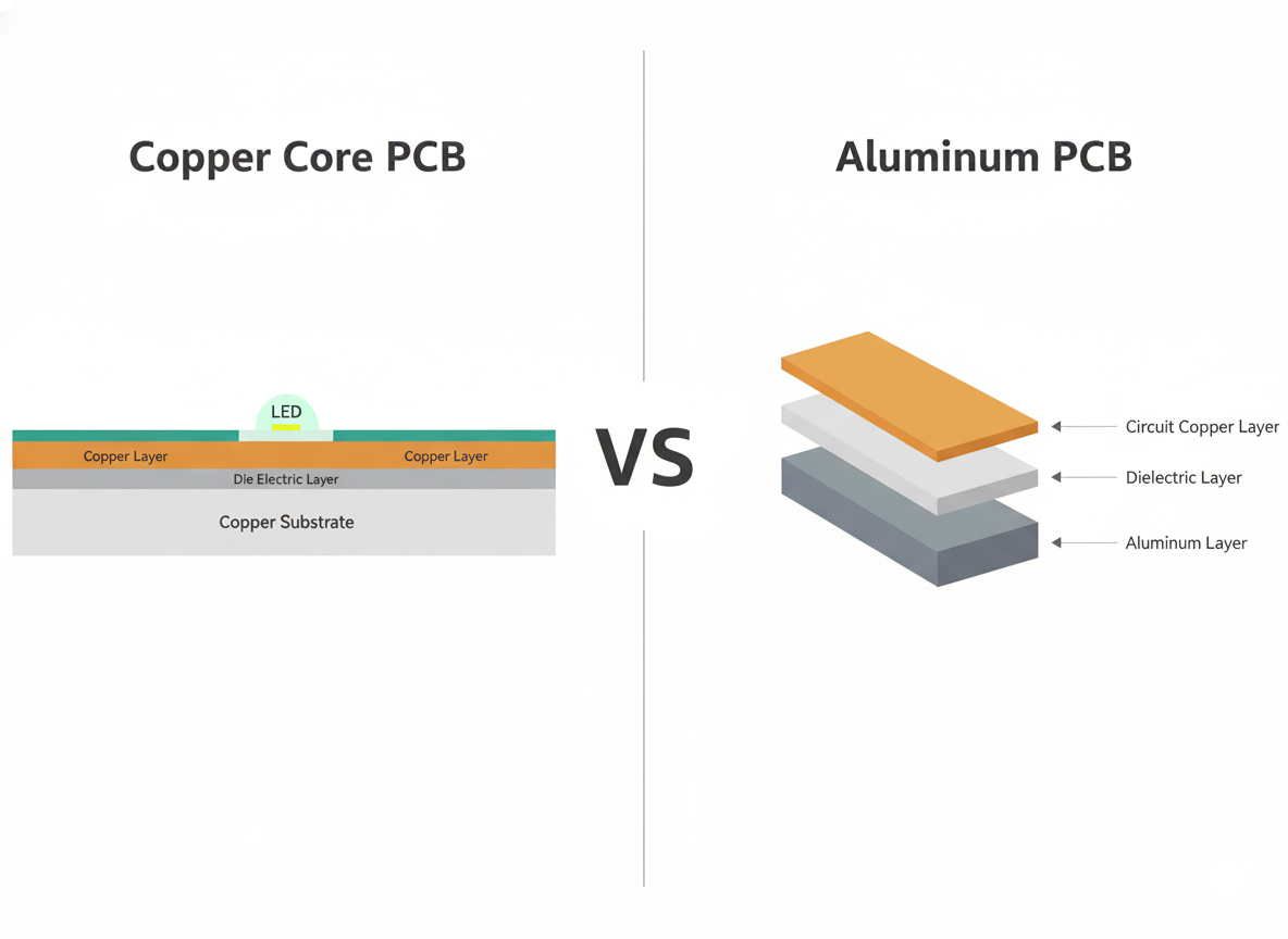 aluminum vs FR4 comparison