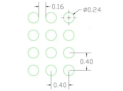 Compatible WLCSP and FCQFN stencil design