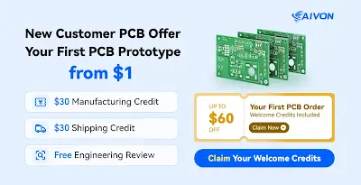 Cheap PCB Manufacturing Price by Using New Customer Credits