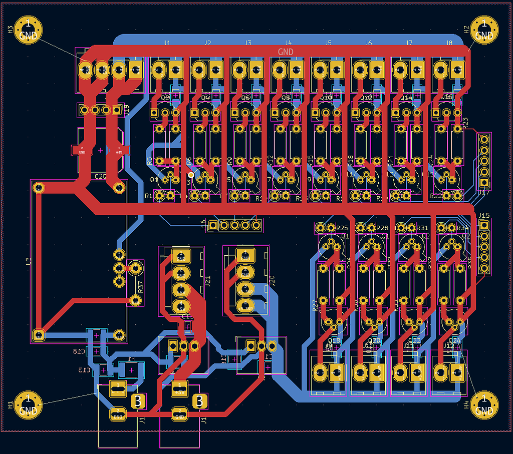 High-Voltage PCB Trace Layout