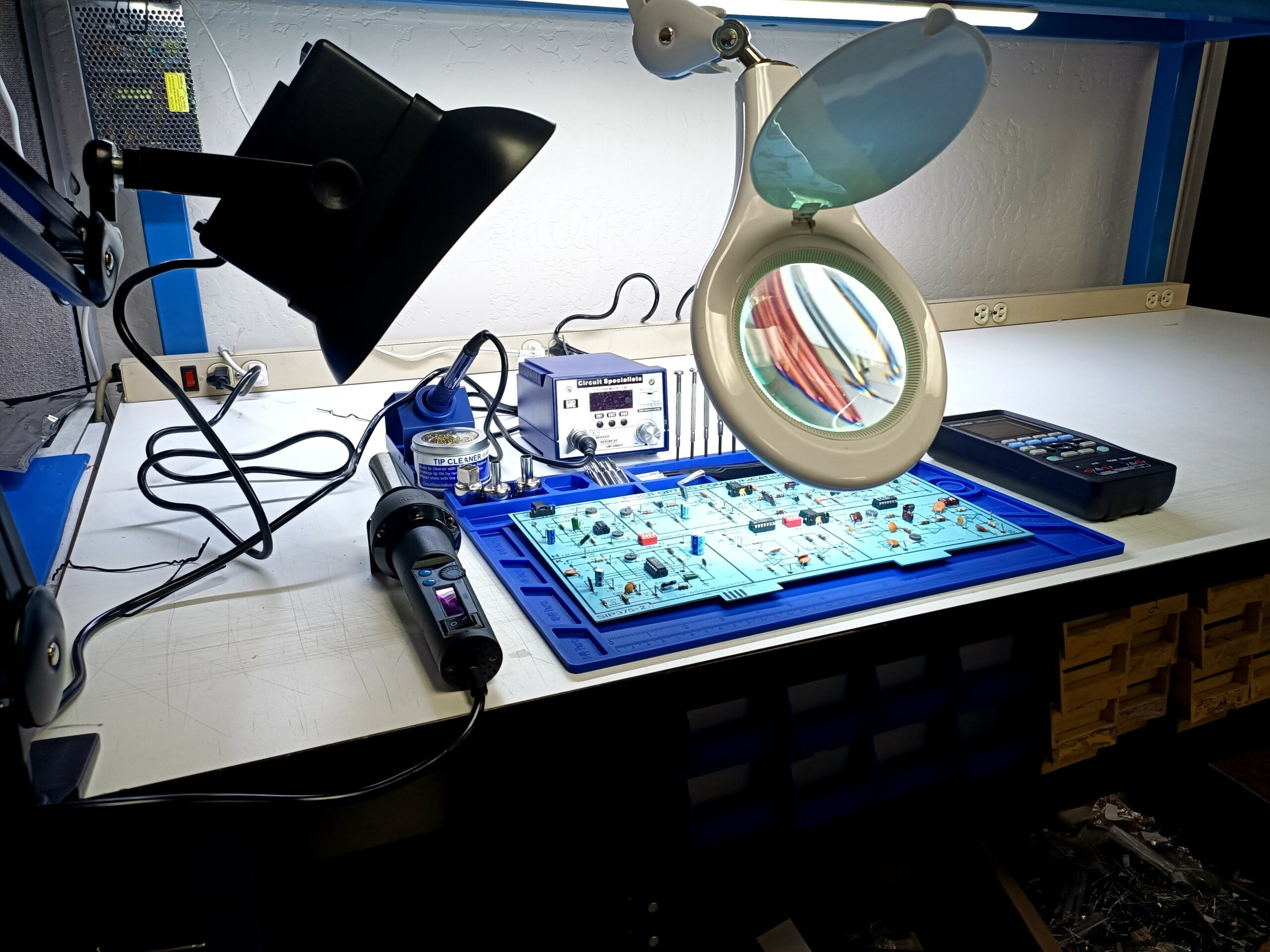 Home SMT Soldering Workspace