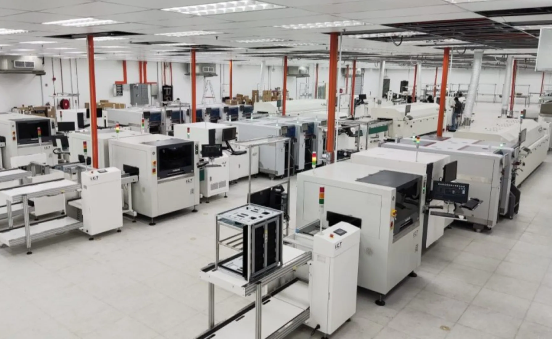 SMT Line with Integrated Depaneling Station