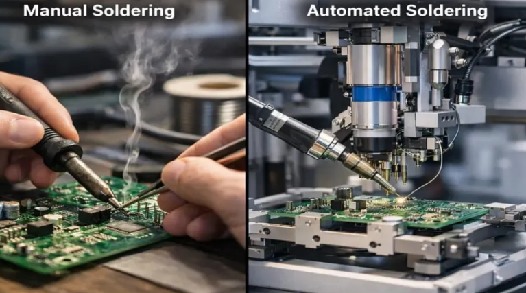 Manual vs Automated Soldering