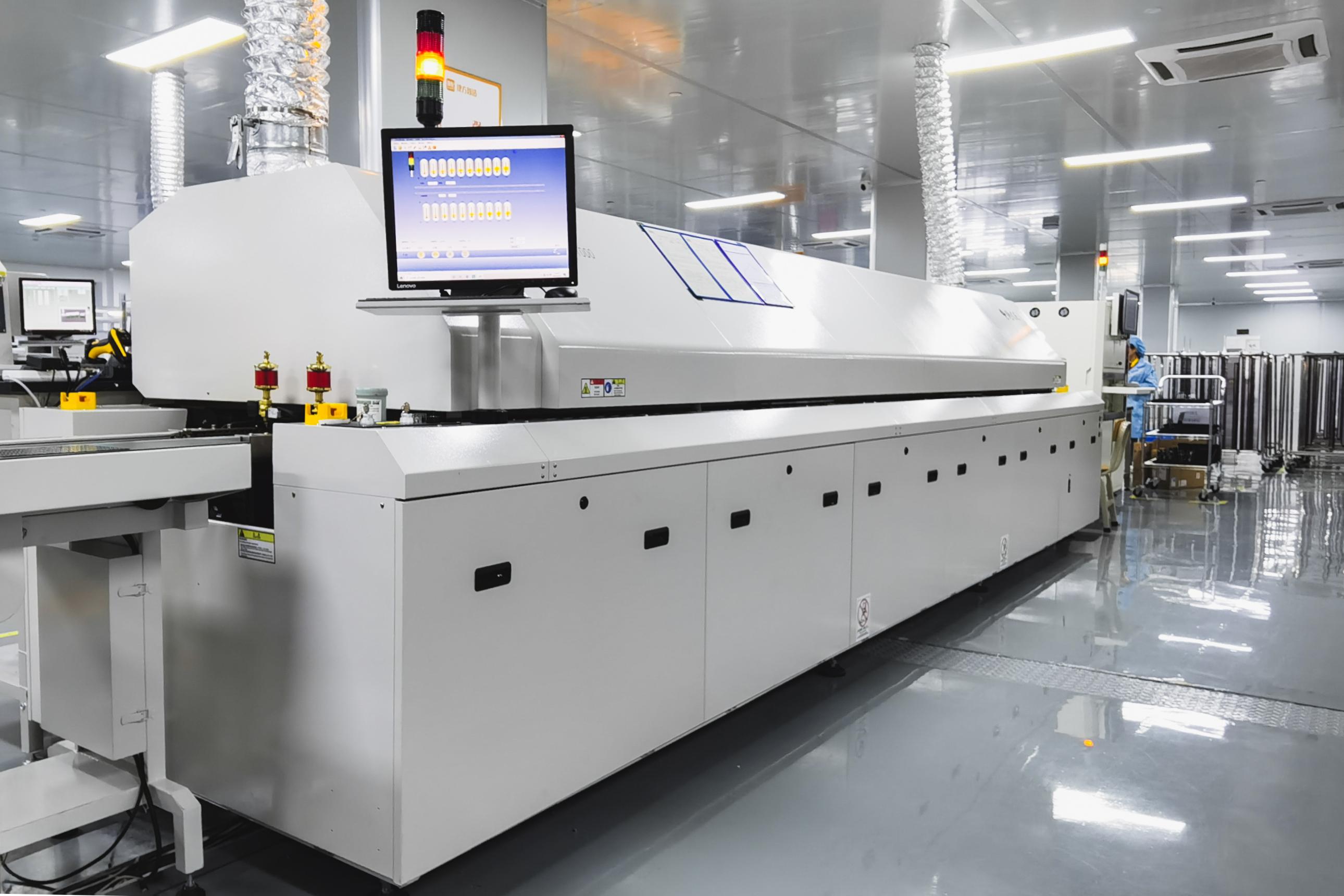 Automated Reflow Soldering Line