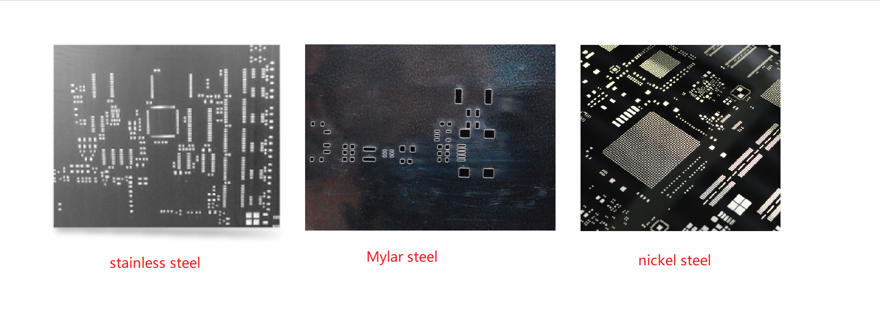 Stencil Types Comparison