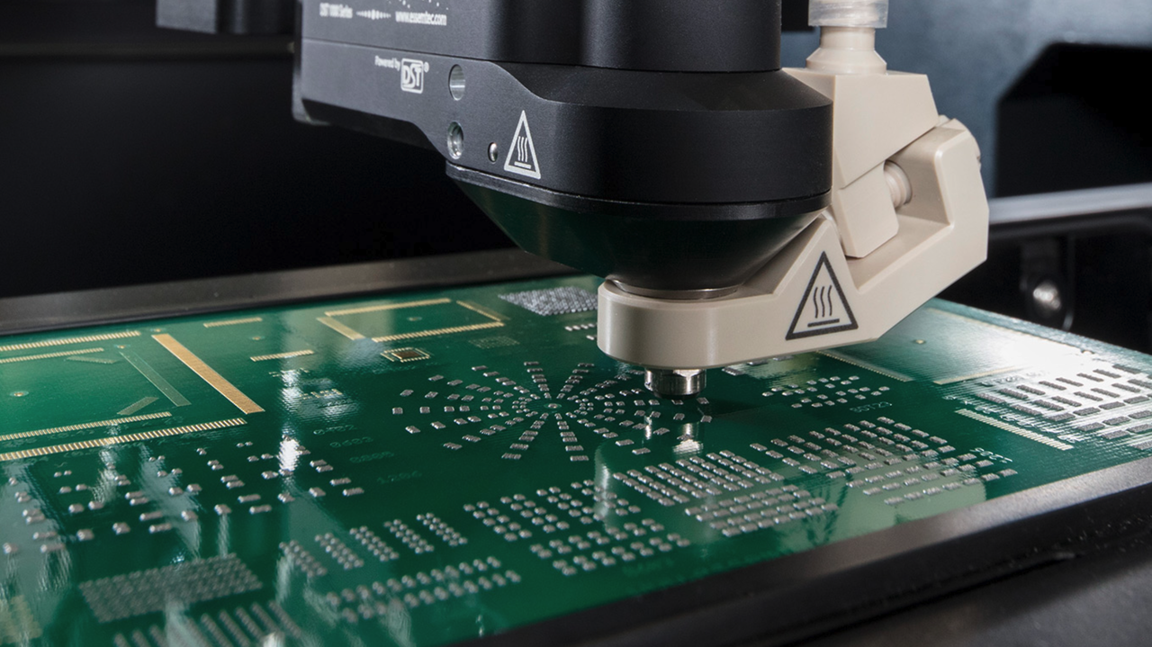 Solder Paste Jet Printing Process