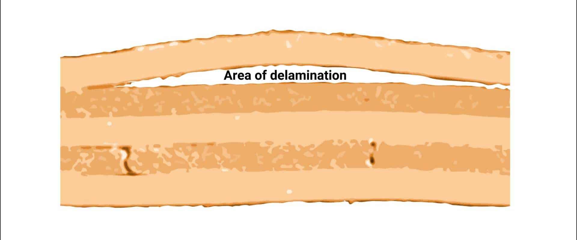 Delaminated Polyimide PCB