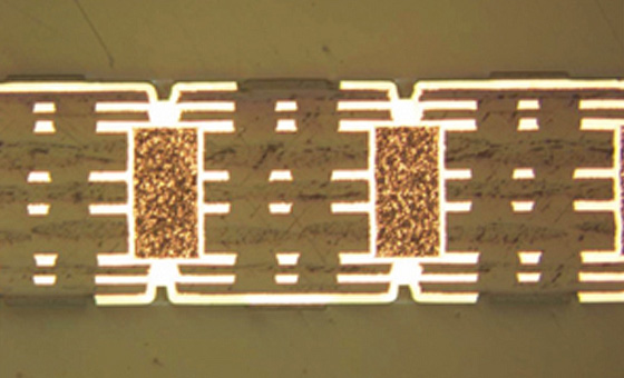 HDI PCB Microvia Cross-Section