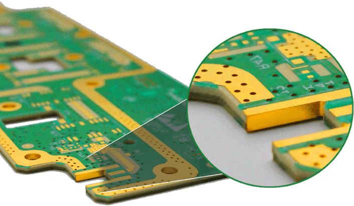 PCB Edge Plating Cross-Section