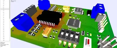 Component Layout Diagram for Thermal Optimization