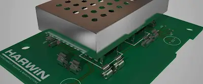 High-Frequency PCB with Shielding Can