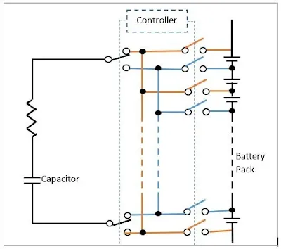 Switched Capacitor Balancer Topology