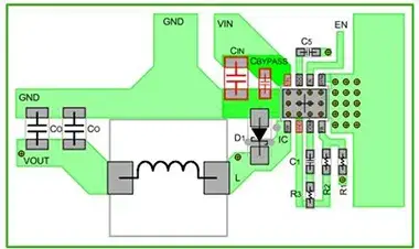 DC-DC Converter Layout on PCB