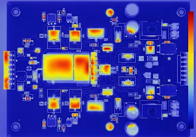 Thermal Simulation of PCB Hot Spots