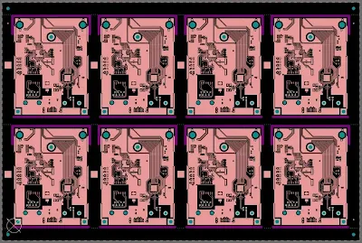 PCB Panel Array Layout