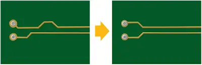 Impedance Control Trace Layout