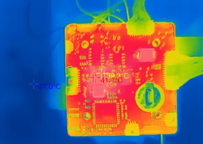 Thermal Imaging of PCB During Burn-In